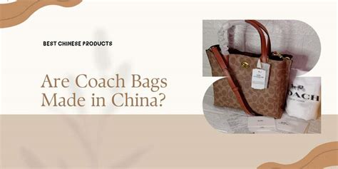 coach made in china yahoo answers